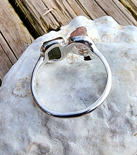 Pink and Green Tourmaline