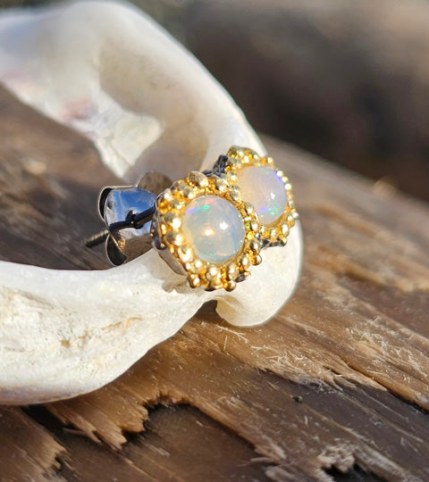 Precious Opal Earrings