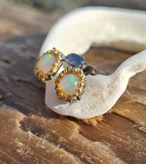 Precious Opal Earrings