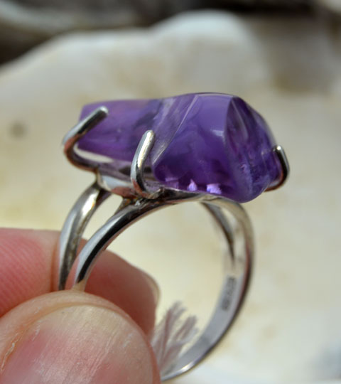 Carved Amethyst