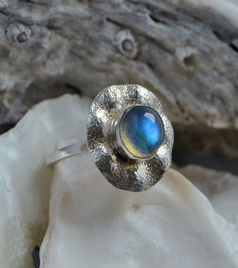 Labradorite Flower