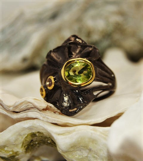 Peridot and Amethysts