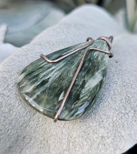 Seraphinite Pendant