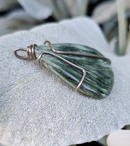 Seraphinite Pendant