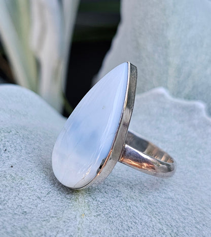 Blue Opal Ring