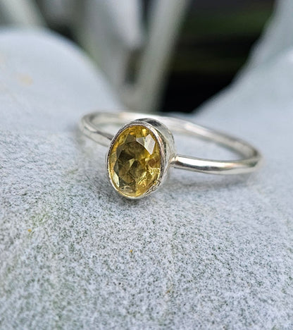 Citrine Ring