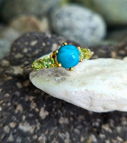 Turquoise and Peridot