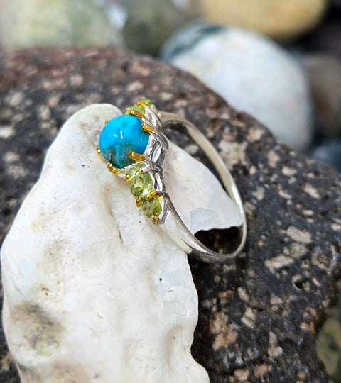 Turquoise and Peridot