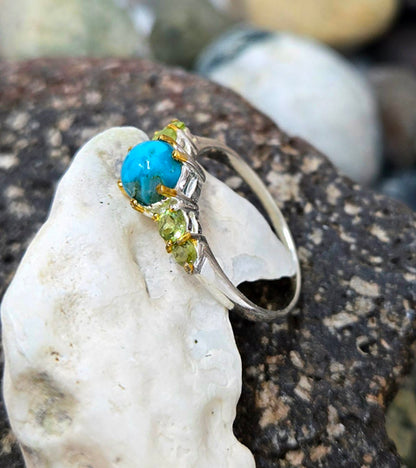 Turquoise and Peridot