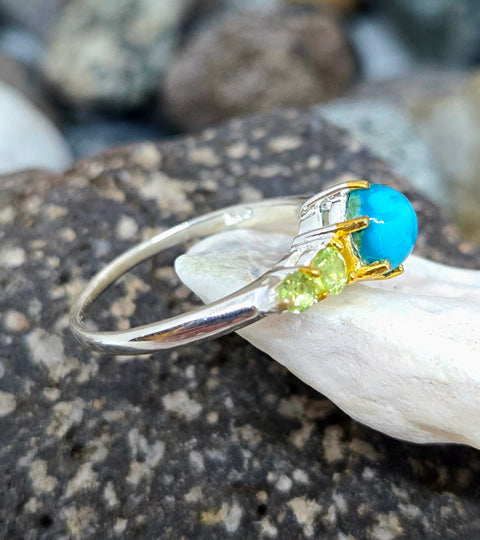 Turquoise and Peridot