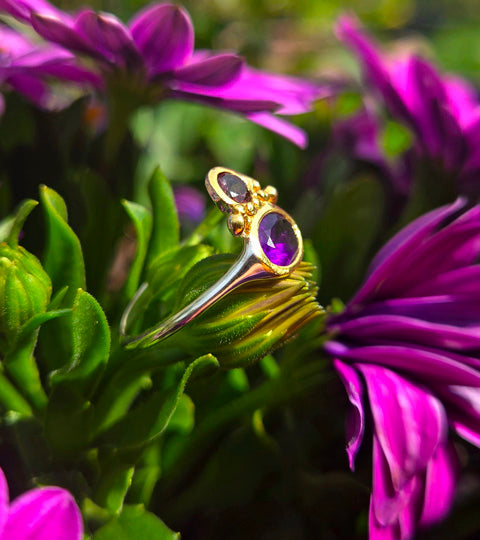 Amethyst and Tourmaline
