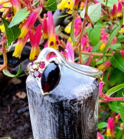 Red Flash Black Opal