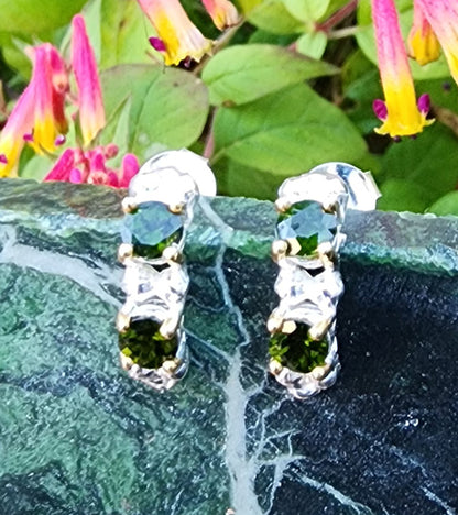 Deep Green Earrings