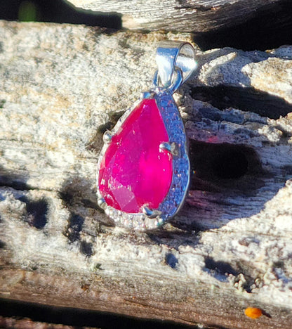 Ruby and White Sapphires